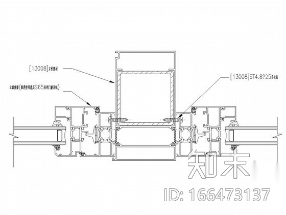 阳光房系统节点图cad施工图下载【ID:166473137】