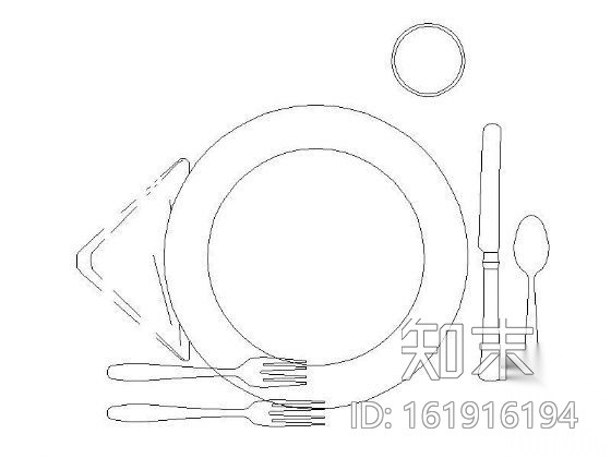 餐具炉具图块cad施工图下载【ID:161916194】