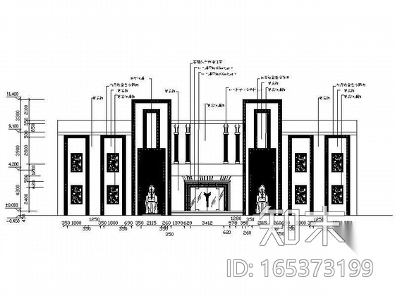 豪华KTV空间装修图（包厢及大厅）cad施工图下载【ID:165373199】