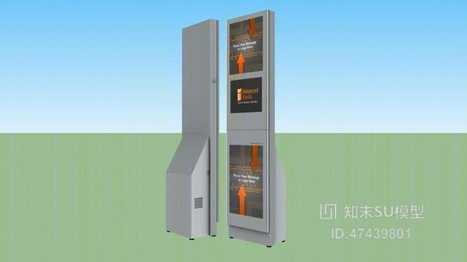 广告牌SU模型下载【ID:417984439】
