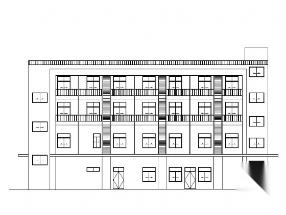 [余姚]某名车4S店建筑施工图施工图下载【ID:166721164】