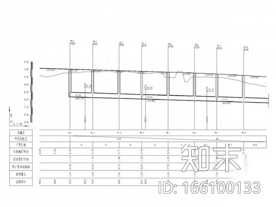 [安徽]800米II级市政道路排水施工图纸（含结构配筋cad施工图下载【ID:166100133】