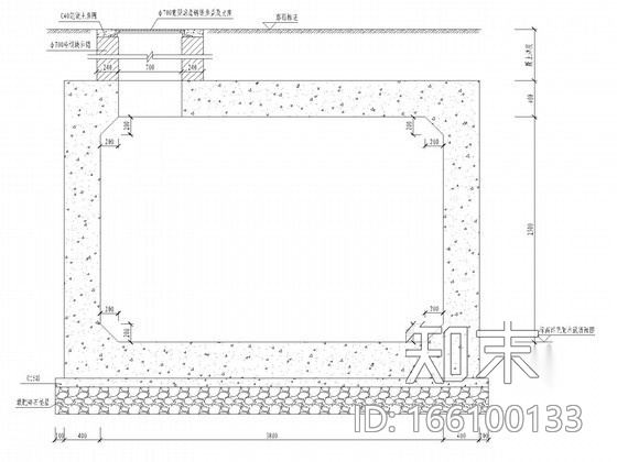 [安徽]800米II级市政道路排水施工图纸（含结构配筋cad施工图下载【ID:166100133】