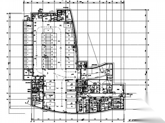 [上海]某知名医院十六层住院楼建筑施工图cad施工图下载【ID:166314170】