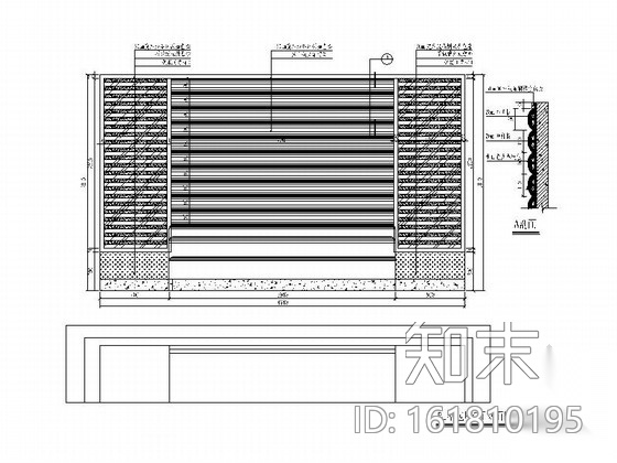 [厦门]现代高档量贩式KTV包厢室内装修施工图cad施工图下载【ID:161810195】