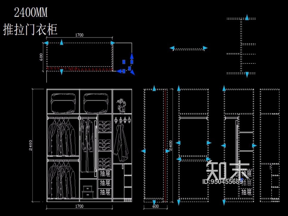 CAD板式定制大全cad施工图下载【ID:950455689】