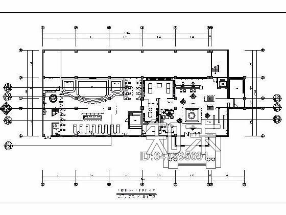 汤泉酒店全套施工图cad施工图下载【ID:647595691】