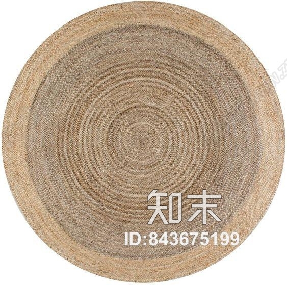 圆形日式麻绳草席编织物高清贴图贴图下载【ID:843675199】