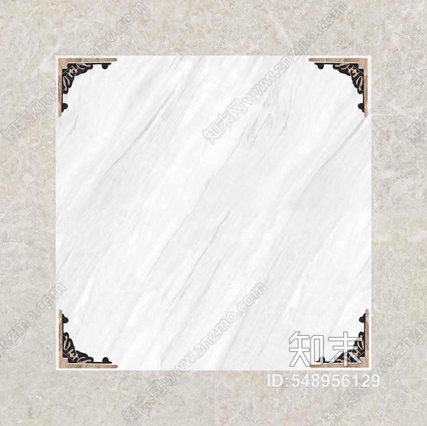 新中式地面拼花贴图下载【ID:548956129】