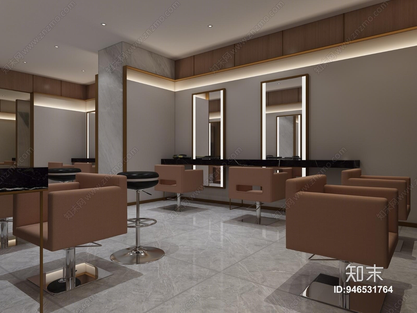 现代理发店3D模型下载【ID:946531764】