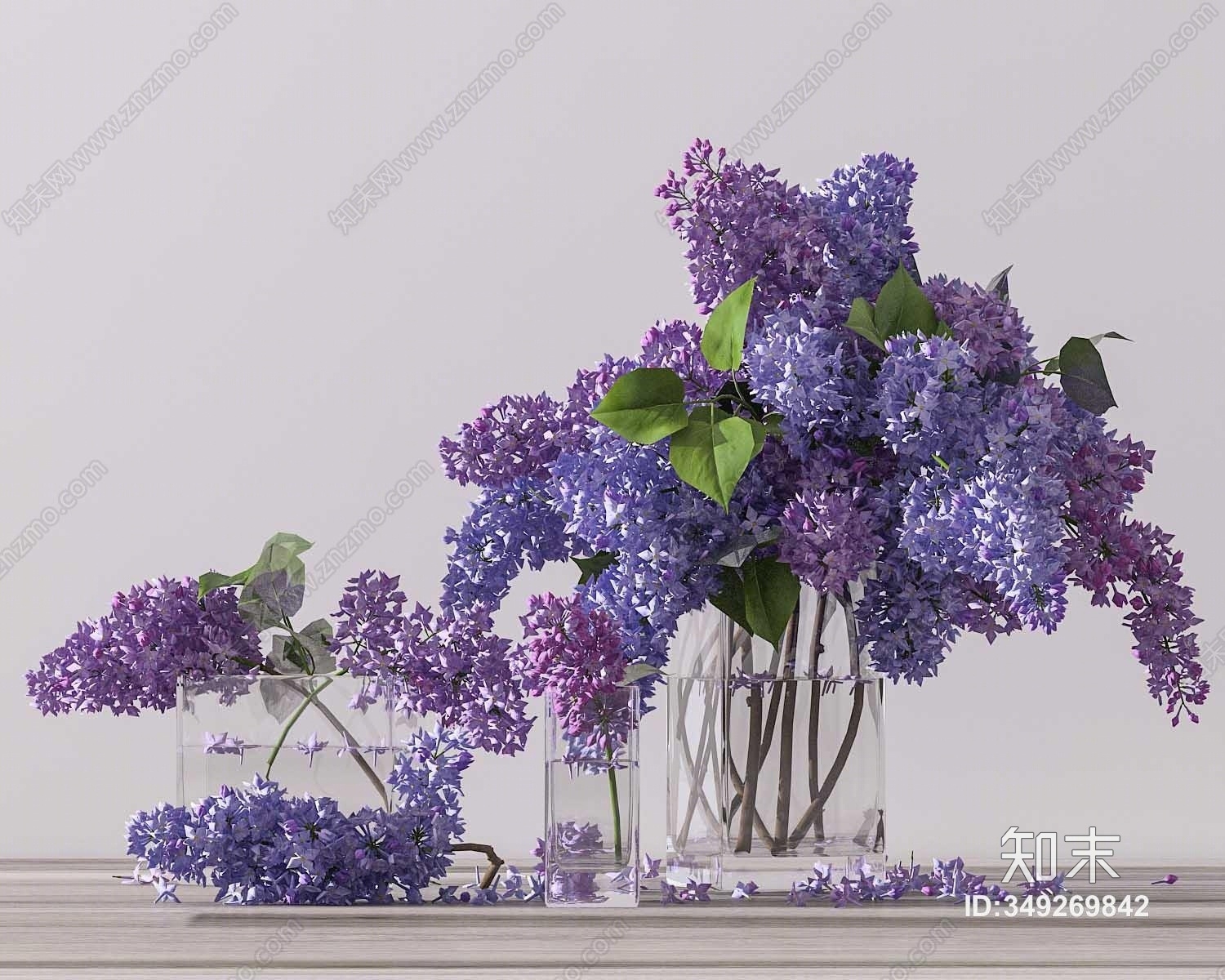 现代水生植物3D模型下载【ID:349269842】