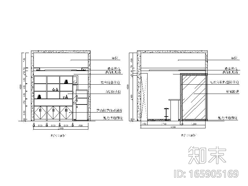 某工厂办公室全套CAD施工图cad施工图下载【ID:165905169】