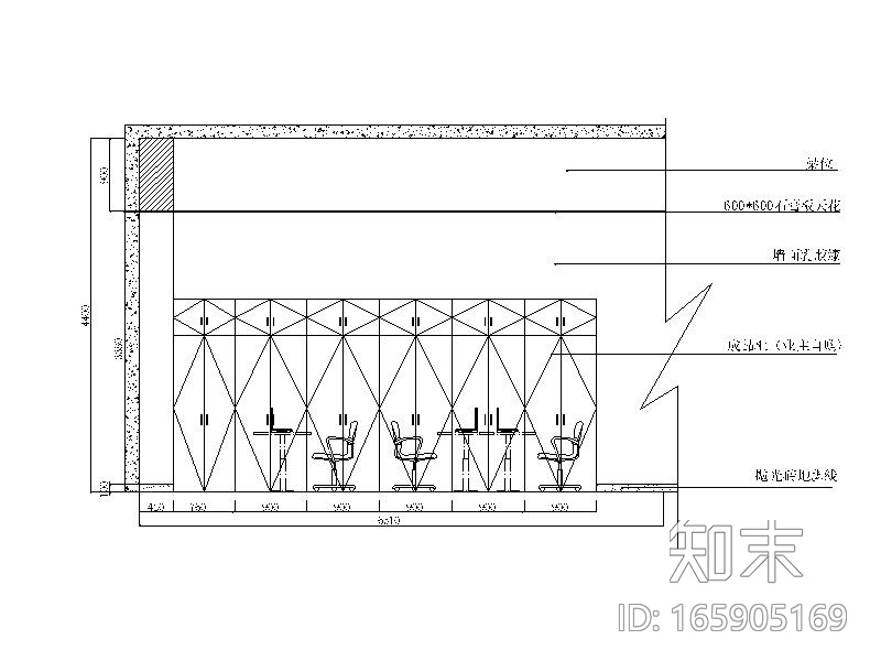 某工厂办公室全套CAD施工图cad施工图下载【ID:165905169】