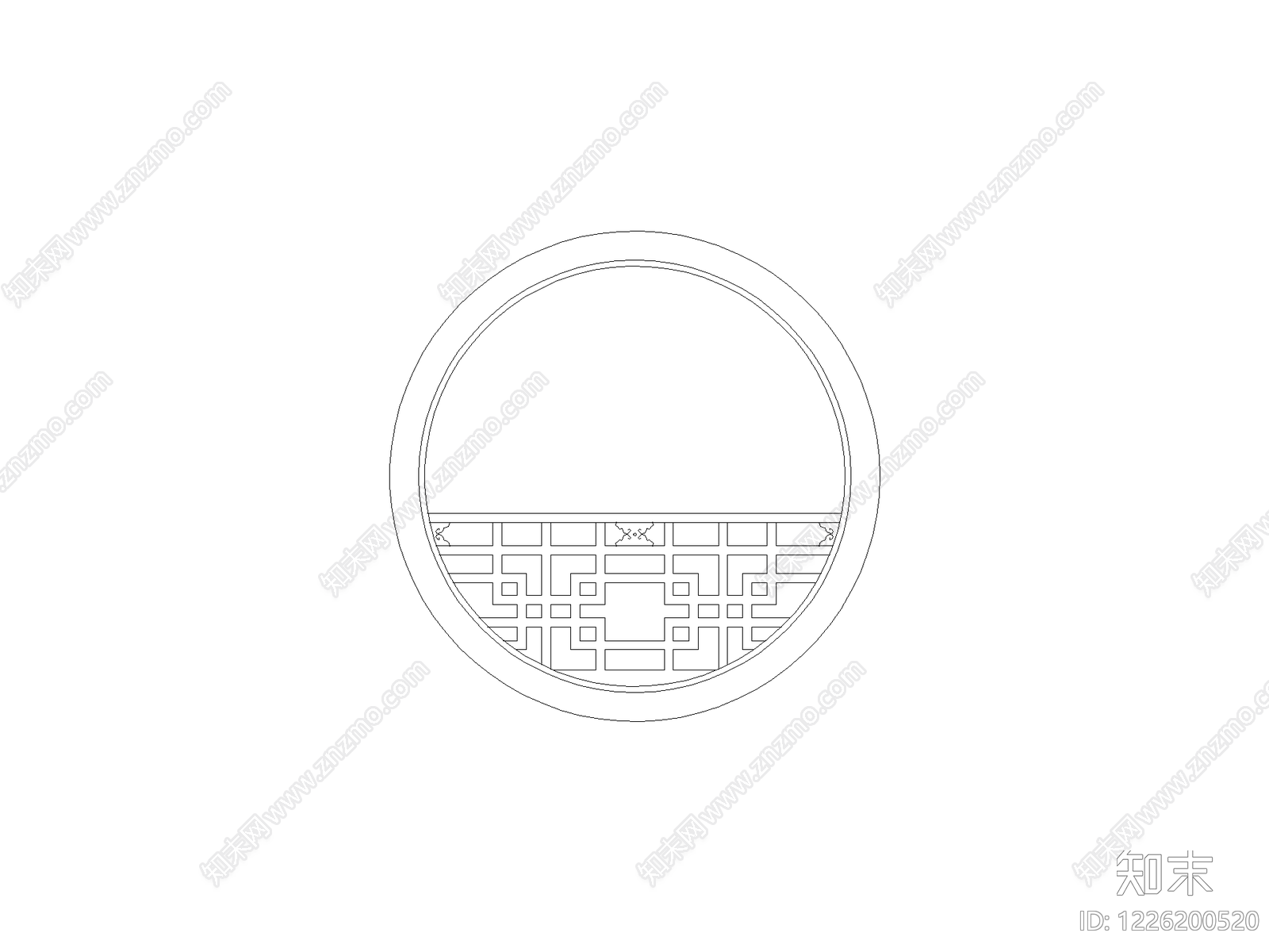 窗CAD图纸