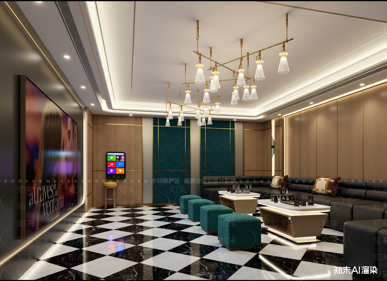 现代酒吧3D模型下载【ID:1215122600】