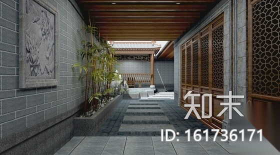 中欧混搭风格四层别墅装修图（含效果）cad施工图下载【ID:161736171】