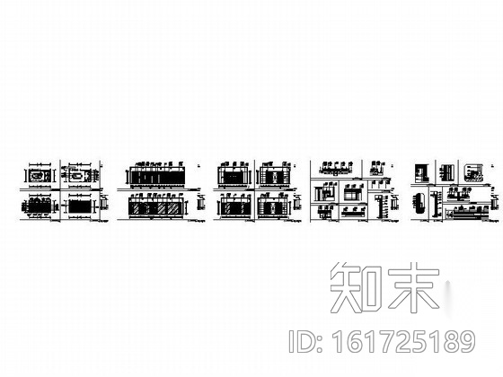 120㎡董事长会议室装修图cad施工图下载【ID:161725189】