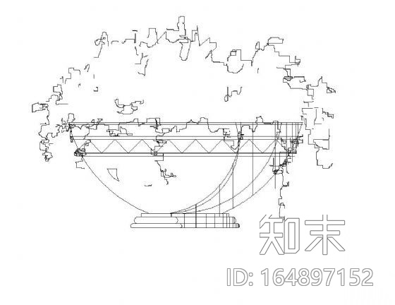 CAD各种树木图块集cad施工图下载【ID:164897152】