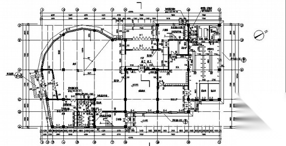 某四层综合服务楼建筑施工图cad施工图下载【ID:151508193】