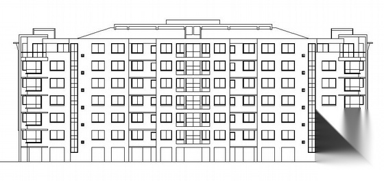 杭州清水湾某住宅5号楼建筑方案图cad施工图下载【ID:149845130】