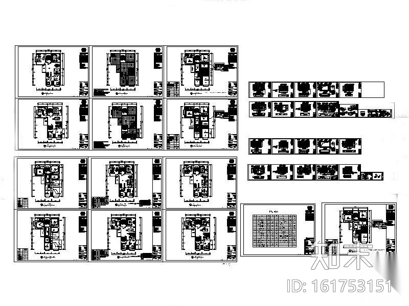 [深圳]某花园别墅施工图cad施工图下载【ID:161753151】