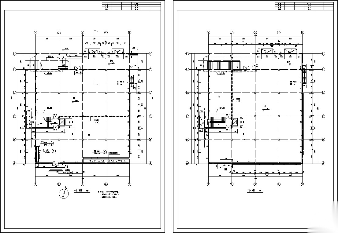 5套配套食堂餐饮建筑设计方案初设图cad施工图下载【ID:165608150】