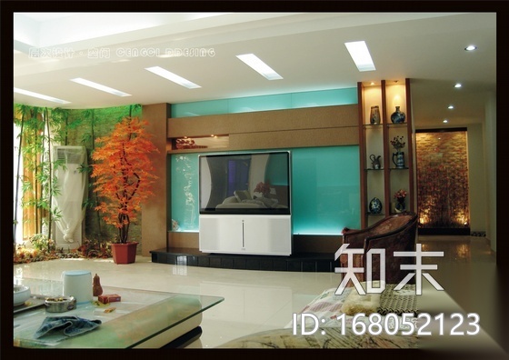 某家装施工图（带实景照片）cad施工图下载【ID:168052123】