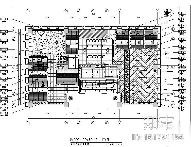 [四川]泽嘉建筑工程办公空间设计施工图（附效果图）施工图下载【ID:161751156】