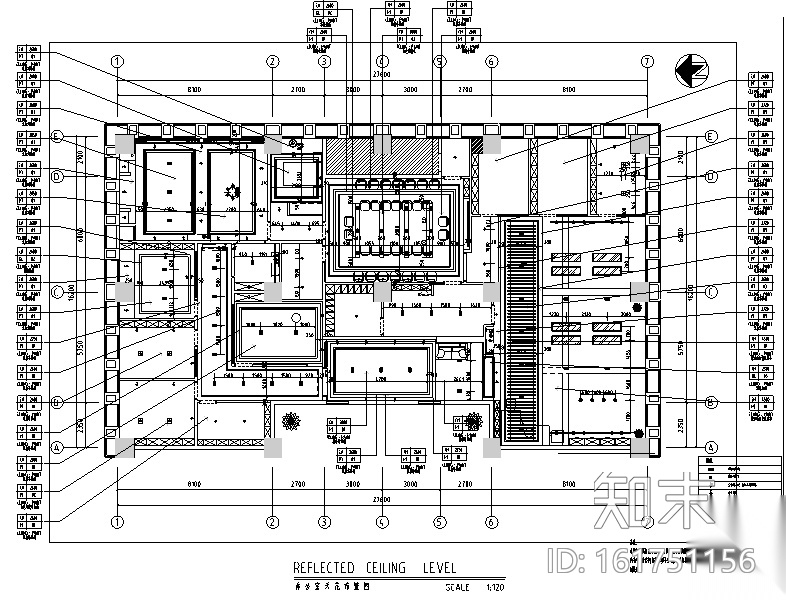 [四川]泽嘉建筑工程办公空间设计施工图（附效果图）施工图下载【ID:161751156】