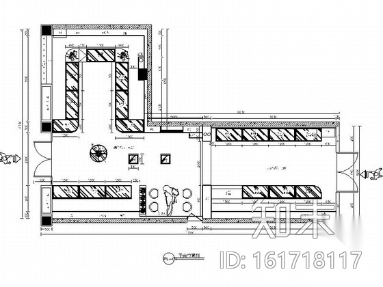 [广东]大型珠宝首饰企业高档典雅专卖店CAD装修施工图（...施工图下载【ID:161718117】