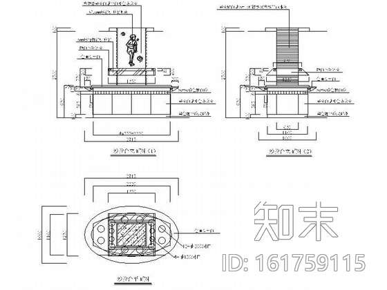 西餐厅装饰方案图cad施工图下载【ID:161759115】