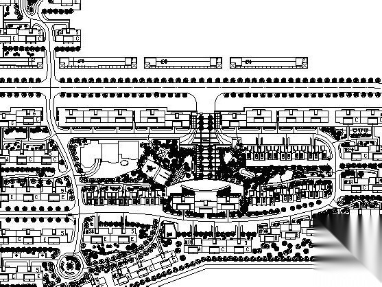 [安徽]某居住区景观设计工程施工图cad施工图下载【ID:161097110】