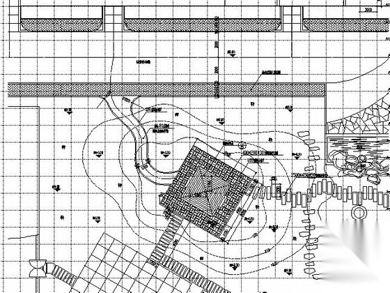 [安徽]某居住区景观设计工程施工图cad施工图下载【ID:161097110】