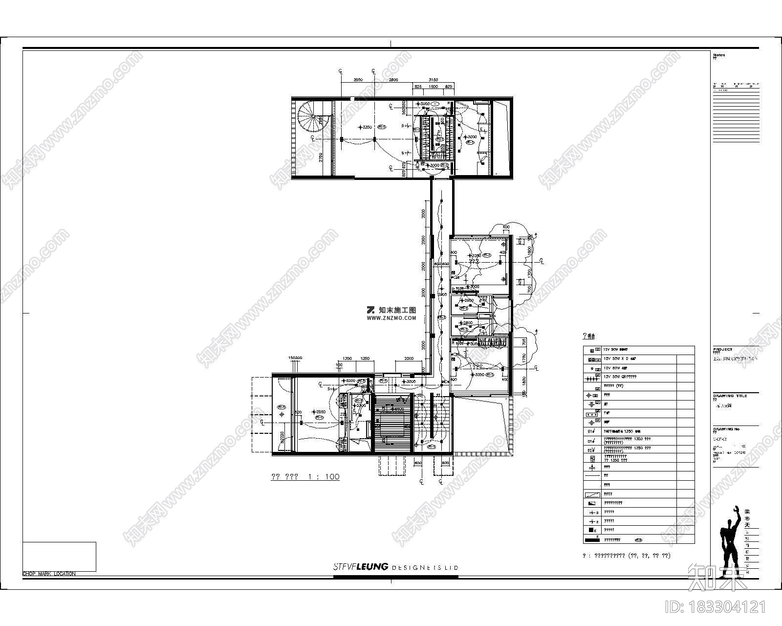 上海九间堂C3型别墅施工图CAD下载dwg文件下载施工图下载【ID:183304121】