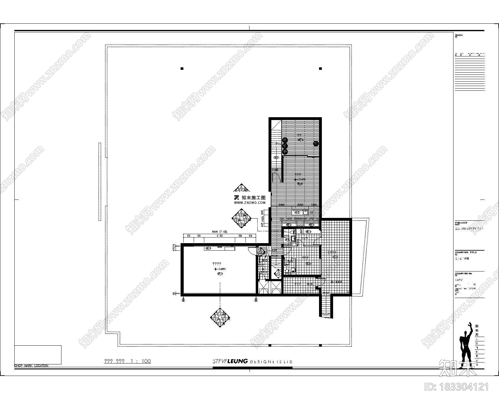 上海九间堂C3型别墅施工图CAD下载dwg文件下载施工图下载【ID:183304121】