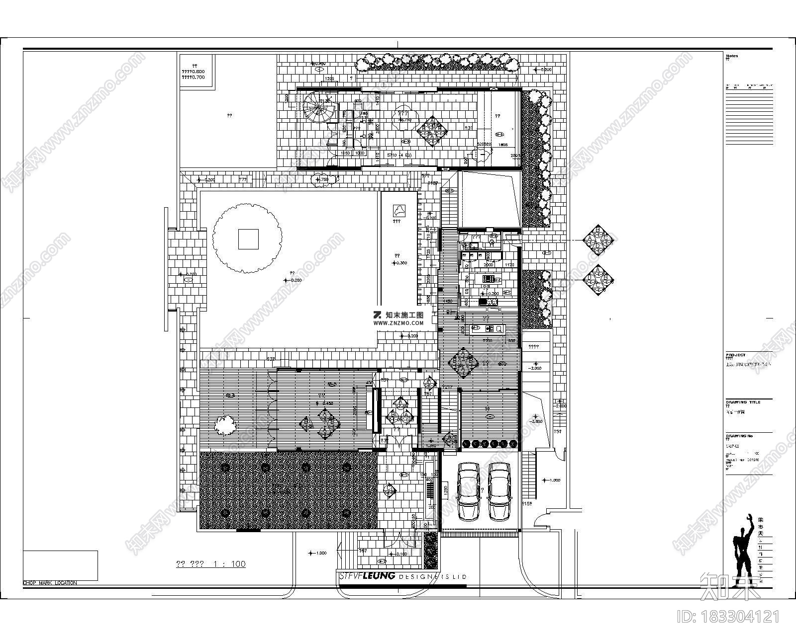 上海九间堂C3型别墅施工图CAD下载dwg文件下载施工图下载【ID:183304121】