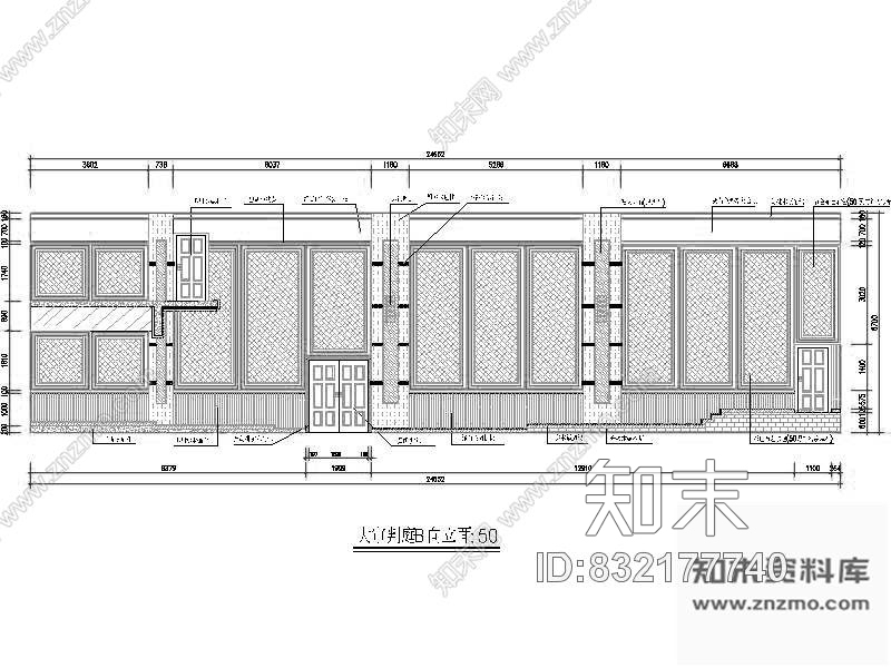图块/节点大法庭装修详图施工图下载【ID:832177740】