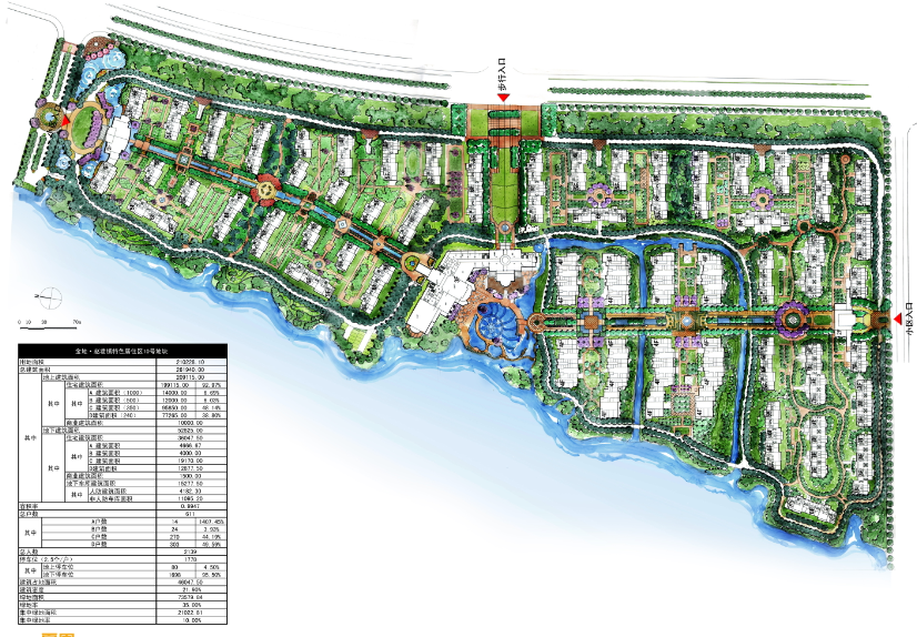 [上海]金地赵巷镇特色居住区规划设计方案文本cad施工图下载【ID:166446178】