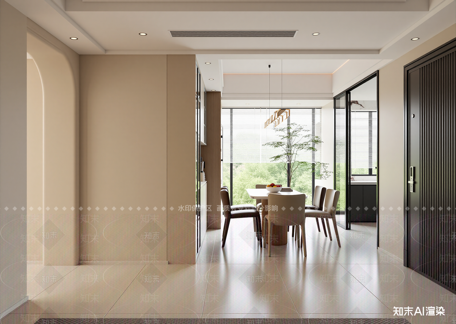 家居餐厅3D模型下载【ID:1214616908】