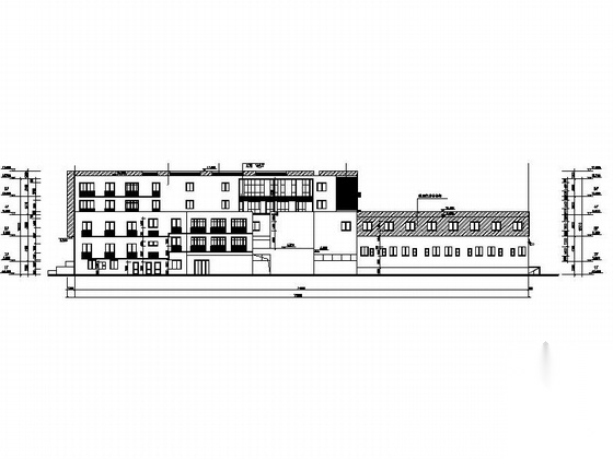 [江苏]现代风格多层住宅区规划建筑施工图cad施工图下载【ID:167386184】