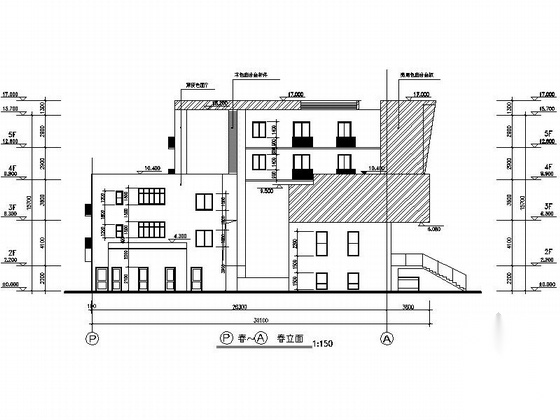 [江苏]现代风格多层住宅区规划建筑施工图cad施工图下载【ID:167386184】