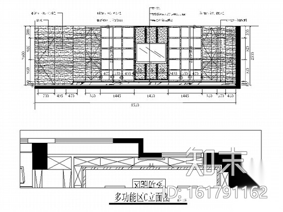 [福建]全资控股地产现代办公室装修图（含效果）cad施工图下载【ID:161791162】