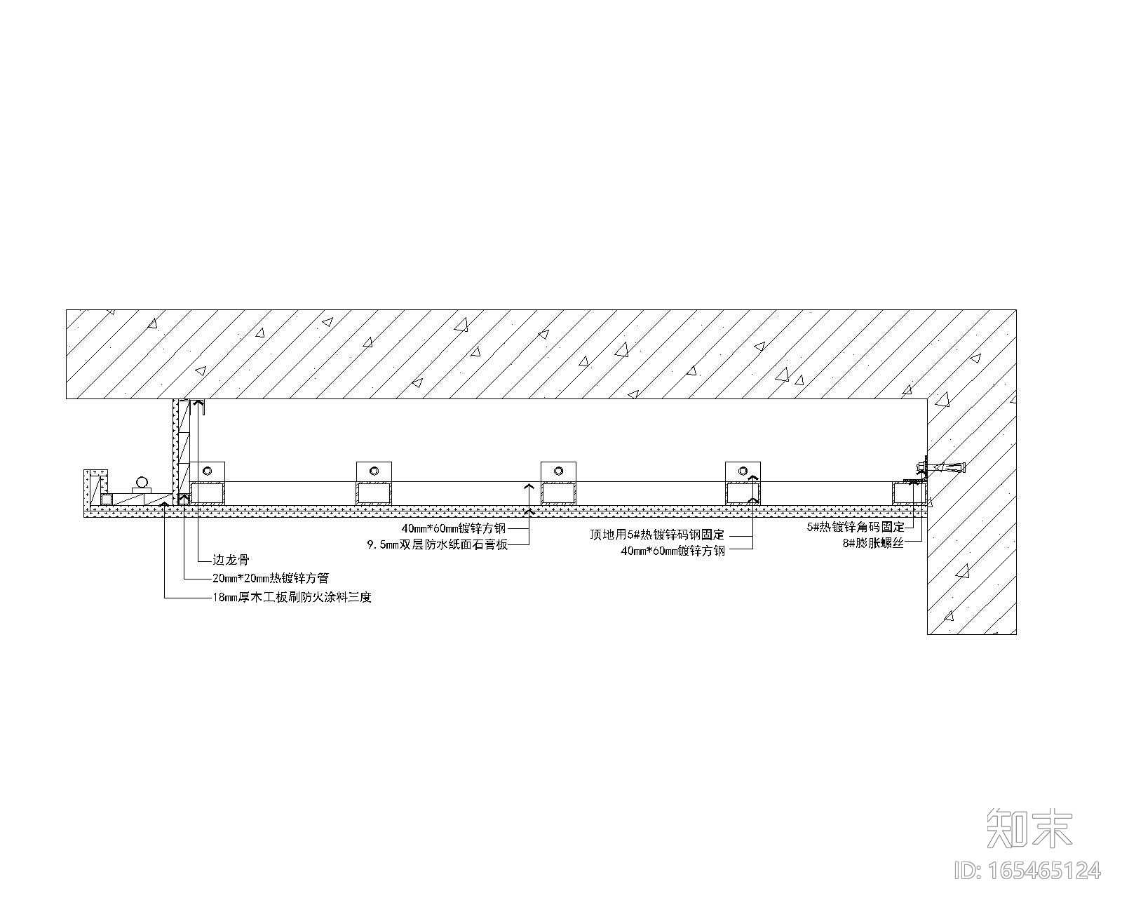 厨房幕墙施工图下载【ID:165465124】