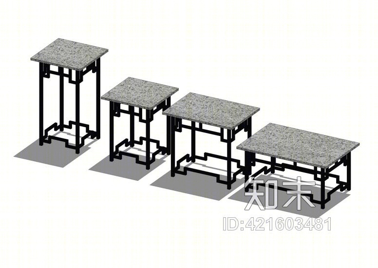 花几组合SU模型下载【ID:421603481】