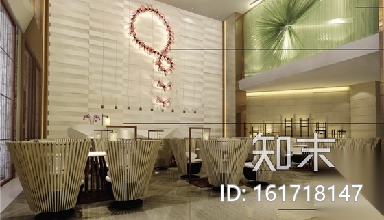 [福建]高档国际商品房售楼处装修施工图（含效果）cad施工图下载【ID:161718147】