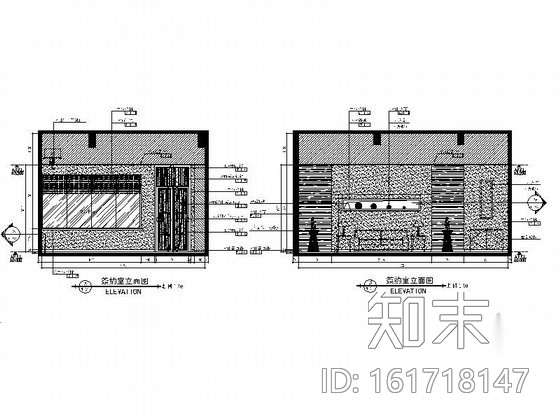 [福建]高档国际商品房售楼处装修施工图（含效果）cad施工图下载【ID:161718147】