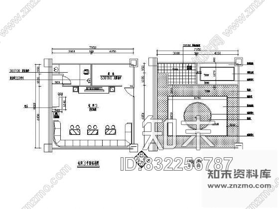 图块/节点娱乐会所包房空间Ⅰcad施工图下载【ID:832256787】