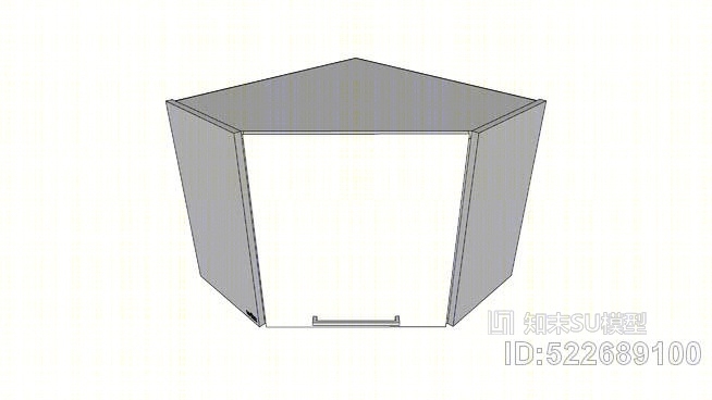 墙角柜WSU模型下载【ID:522689100】