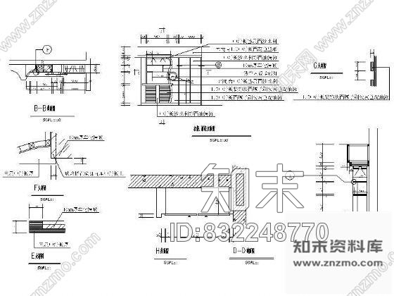 图块/节点酒柜详图cad施工图下载【ID:832248770】