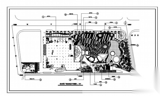 杭州某商业广场景观规划施工图下载【ID:161053154】